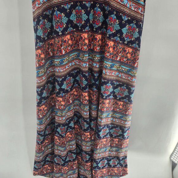 Agnes & Dora Boho Short Sleeved Maxi Dress Size Large - Picture 11 of 14